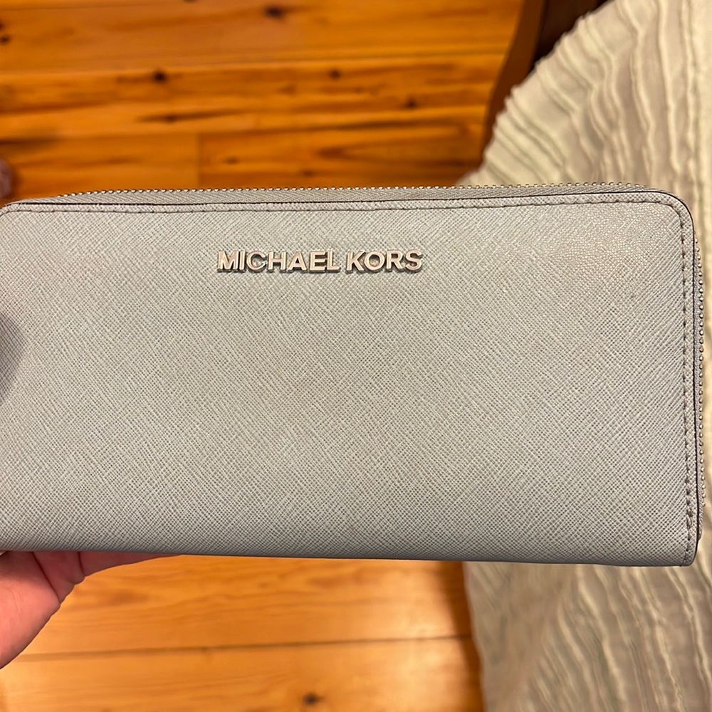 Michael Kors Baby Blue Wallet